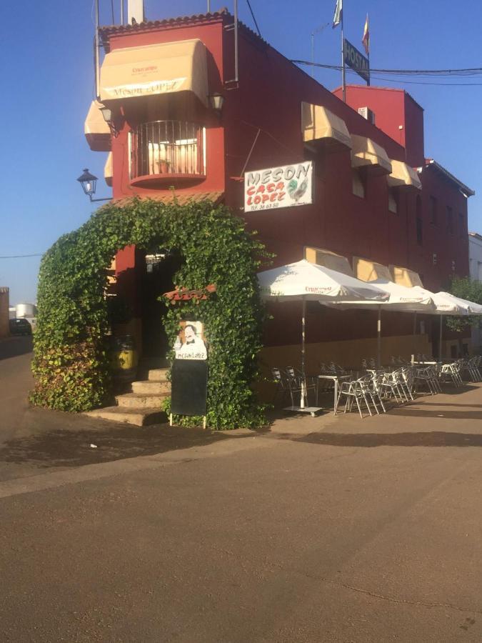 Hostal Casa Lopez La Zarza  Exteriör bild